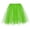 🔥 Green, variant on Gifts Sequin Paillette Three-Layer Puffy Mini Skirt Elastic Waist Shimmer Mesh Tulle Party Dance Performance Skirt Club Costume Stage Show Festival Outfit With Lining