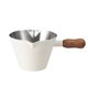 thumbnail image 2 of Taza medidora de espresso, taza medidora de café, vertedor doble de acero inoxidable, madera Beige, 2 of 9