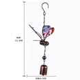 thumbnail image 2 of Dvkptbk Wind Chimes 2Pcthree-Dimensional Iron Crafts Wind Chimes Metal Glass Pain Home Decor, 2 of 2