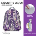 thumbnail image 5 of Boho Paisley Backpack – Great Paisley Gift for School & College, Water-Resistant Bookbag with Laptop Sleeve, Roomy Compartments for Organization, Trendy & Functional for Daily Use, 5 of 6