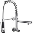 thumbnail image 3 of Kitchen Faucet Sprayer Brass Pull-Down Kitchen Sink Sprayer Mixer Tap Replacement for Pull Out Sprayer Faucet, Chrome, G1/2, 3 of 5