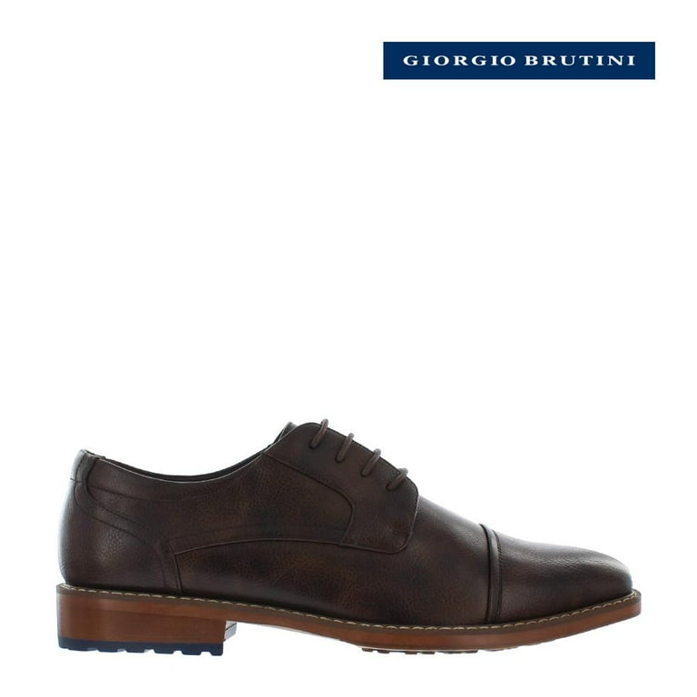 Giorgio Brutini Aiden Brown Black Oxford Dress Shoes for Men