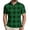 Green, variant on Uwinwear Men's Polo Shirts Short Sleeve Casual Polo T Shirt Color Block Slim Fit Golf Shirts Big and Tall Summer Tops,White,XXXL