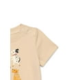 thumbnail image 3 of Garanimals Newborn Baby Boy, Girl & Unisex Cotton Short Sleeve Bodysuits, Sizes 0–24 Months, Single & 4-Pack, 3 of 4