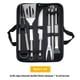 thumbnail image 2 of Juego de barbacoa de acero inoxidable, bolsa Oxford, utensilios para barbacoa, combinación de barbacoa doméstica para exteriores, herramientas para barbacoa, 2 of 9