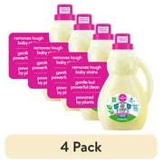 (4 pack) Dapple Baby Fragrance-Free Laundry Detergent, 50 fl oz