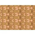 thumbnail image 1 of Ahgly Company Indoor Rectangle Patterned Cantaloupe Orange Area Rugs, 7' x 10', 1 of 6