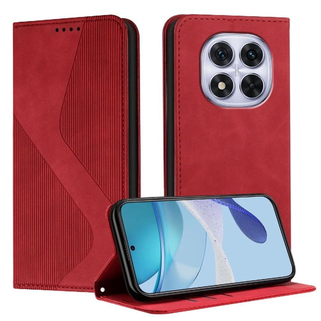Funda Cartera GANGXUN para Xiaomi Redmi Note 14 Pro 4G , Soporte, Ranuras para Tarjetas y Cierre Magnético