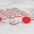thumbnail image 3 of 20x Disc Plate Hangers Picture Hanging Stick on Invisible Hooks, 3 of 6
