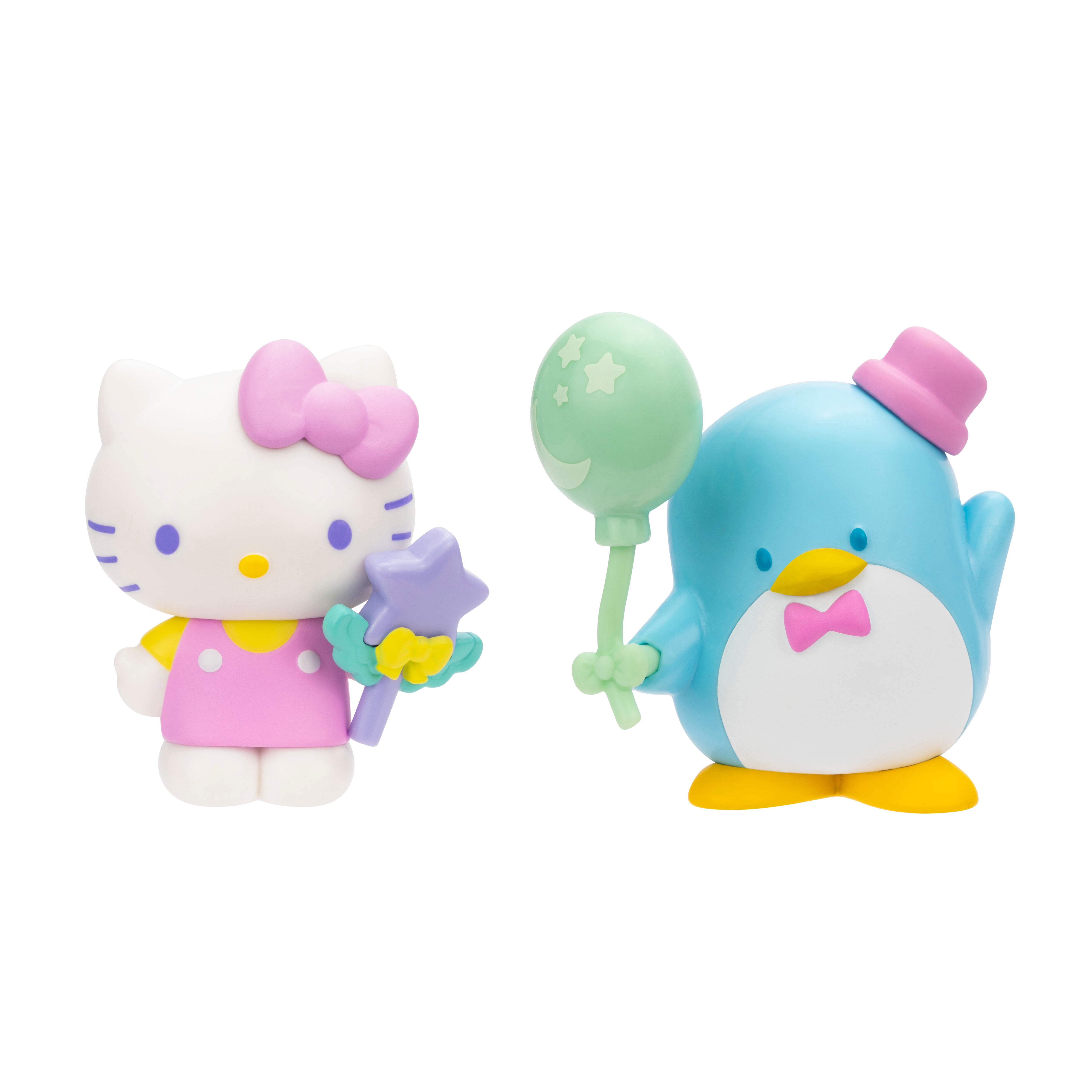 Hello Kitty and Friends Dreamland 2 Figure Pack - 2" Hello Kitty and Tuxedosam Figures