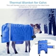 thumbnail image 2 of Waterproof Calf Blanket, Thickened Warm Clothes Coat for Little Bull Cattle Ox Cow, 2 of 7