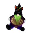 thumbnail image 4 of Cesta para guardar golosinas de Halloween, cesta creativa para guardar refrigerios, almacenamiento de artículos diversos Gato negro, 4 of 9
