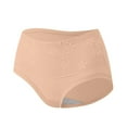 thumbnail image 4 of FCLoft Women's Cotton High Waist Tummy Control Briefs Anti-Roll Underwear, 4 of 6
