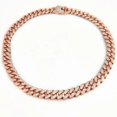 thumbnail image 1 of Luxury Diamond Dog Cuban Chain Collar with Design Secure Buckle Pet Necklace Jewelry Accessories for Small Medium Large Dogs Cat ShopWise Round, 1 of 9