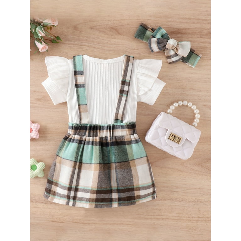 Toddler Baby Girls Two Piece Skirt Set 6M 12M 18M 24M 3Y 4Y Long