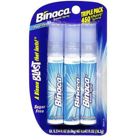 Dr. Fresh Binaca Aerosol 3pk