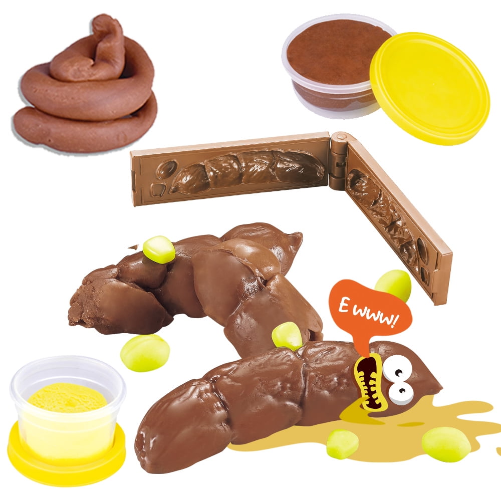 Playdough Toys, Realistic Fake Poop, Play Dough Set for Kid, Toy Gags