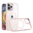thumbnail image 6 of For Apple iPhone 16e Case, MagSafe Compatible Transparent Greatest Clear Acrylic with Color Frame Thick Hybrid TPU Hard Phone Cover (Clear Light Pink), 6 of 9