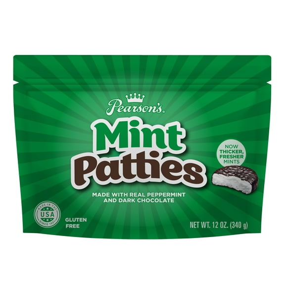 Pearson's Mint Patties Candy, 12 oz.