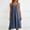 🔥 Navy, variant on Sentmoon Sleeveless Dress for Women Hawaiian Dresses for Women Summer 2026 Sleeveless Regular Fit Shirt Dress for Concert and Rave S-3XL