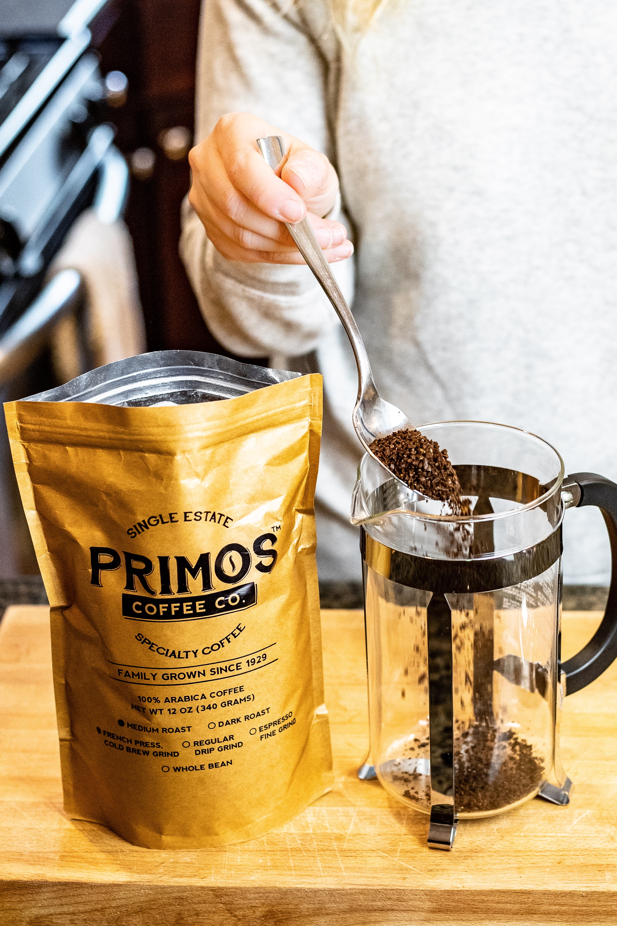 送料無料 日本 Primos Coarse Coffee, Brew Cold and Press French Co, Coffee コーヒー