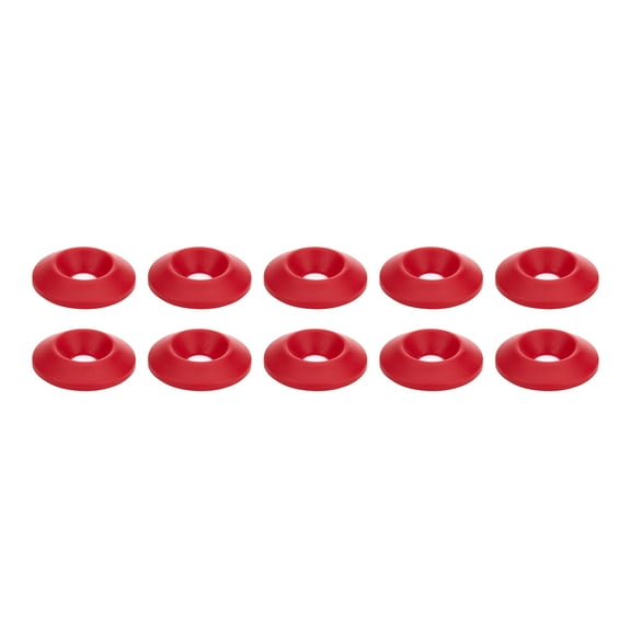 Countersunk Washer Red 10pk