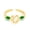 White, variant on Adjustable Tulip Flower Ring: Fashionable and Sweet Copper Ring for Women, Featuring Electroplated Floral Design, Perfect for Everyday Wear