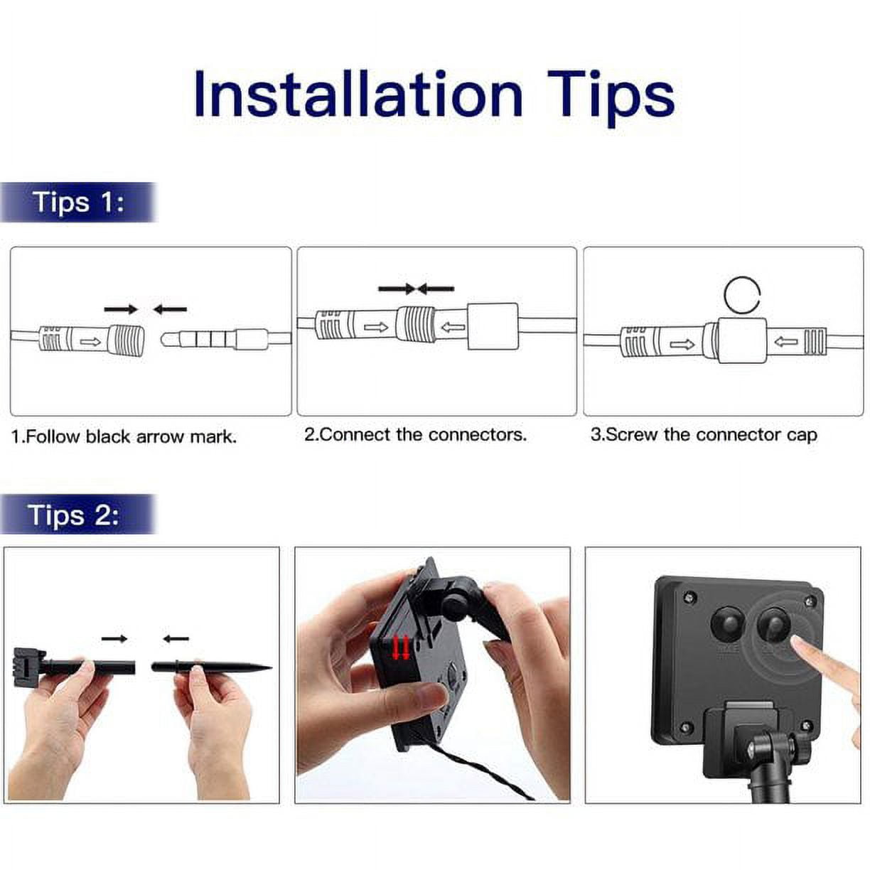 GooingTop Solar String Lights Outdoor Waterproof,30FT 60LED Crystal Globe Outside Solar Fairy Twinkle Lights for Garden Yard Pathway Patio Tree Landscape Lighting Decorative,White