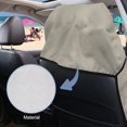 thumbnail image 5 of Kuiaobaty Aztec Bear Print Car Seat Towel Covers Front Seats Bear Claw Print Car Seat Hoodie Cover 60 x 33 Inch Absorbent Microfiber Towels for Gym Workout, Running, Swimming, Beach and Hiking, 5 of 7