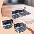 thumbnail image 6 of LeeQinersw 1:64 Scale Parking Lot Collection Multifunctional Realistic Diorama Building Parking Lot w Tree, 6 of 9