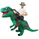 thumbnail image 4 of Disfraz inflable de dinosaurio de mascota elegante de Purim Anime, disfraz de Cosplay de Navidad y Halloween, traje de T-rex para hombre y mujer adultos, 4 of 5