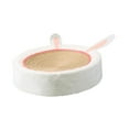 thumbnail image 4 of Tablero rascador para gatos, cuenco, salón para rascar, cama para dormir, almohadilla para rascar, cama para gatos de interior (15,35 pulgadas de diám Cuerda sin teñir, 4 of 8