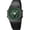 Black Green Black, variant on Men’s Luxury Analog-Digital Watch Retro Octagon LED Backlight 30M Waterproof Wristwatch with Gold & Silver Stainless Steel Band, Stopwatch, 5 Alarms