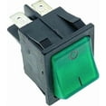 thumbnail image 1 of Green Bipolar Power Switch Replacement For La Pavoni Profesional, Romantica Espresso Machine, 1 of 4