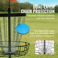 thumbnail image 5 of KFFKFF 24 Chain Disc Portable Disc Golf Basket Catcher Hole Practice Black, 5 of 9