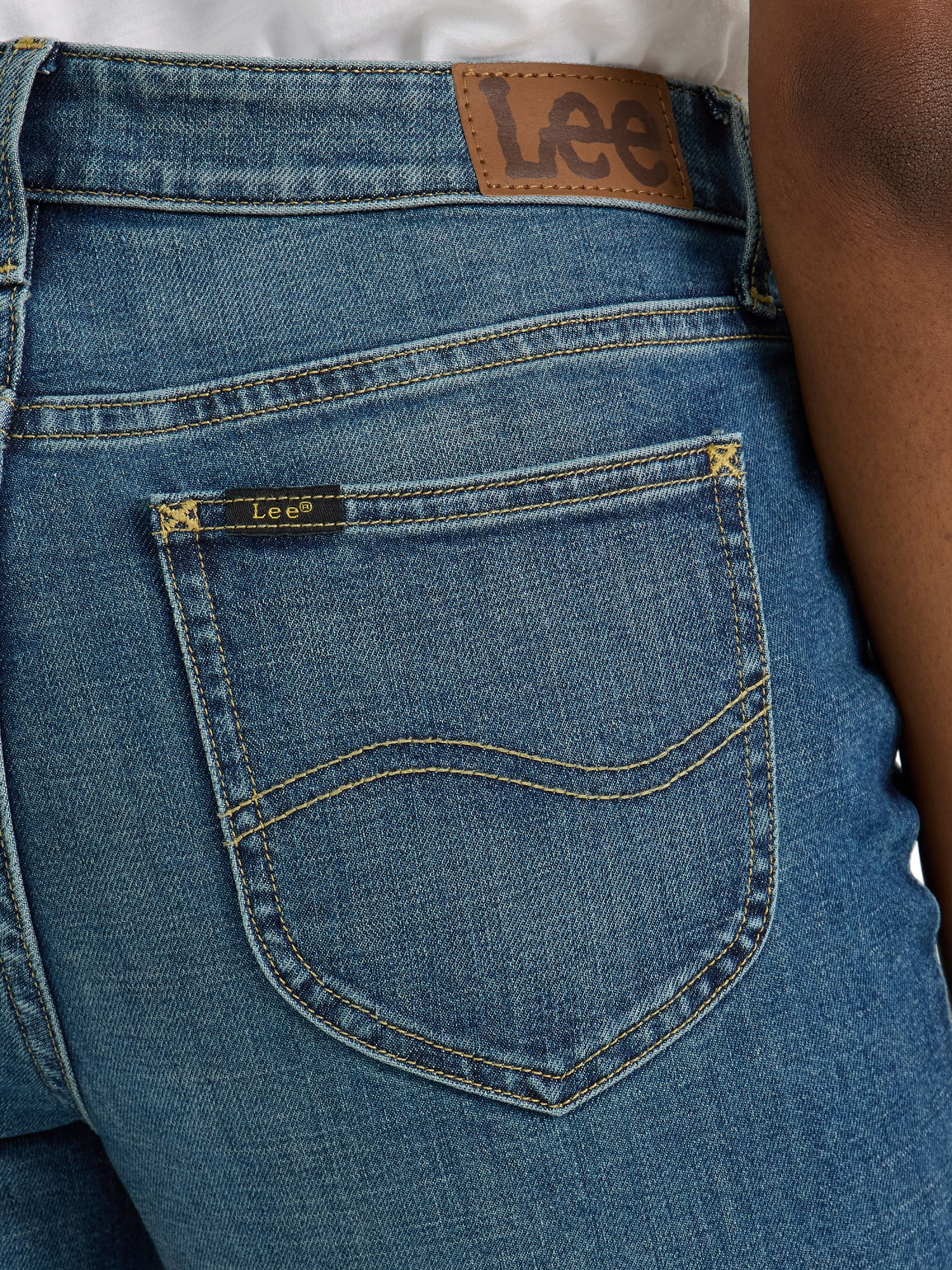 Lee Women's Midrise Bootcut Jean, Available in Regular, Short, Long Inseams, Sizes 2-22