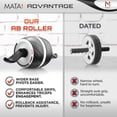 thumbnail image 5 of Ab Roller Wheel w/ Knee Pad, Abs & Core Exercise Equipment by Mata1-USA, 5 of 9
