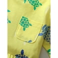 thumbnail image 6 of Emy Dola 2-7T Little Girls Cotton Dress Toddler Casual Short Sleeve Appliques Jersey A-line Dresses, 6 of 8