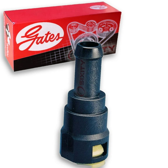 Gates Quick-Lok HVAC Heater Hose Connector compatible with Ford Expedition 4.6L 5.4L V8 1997-2002