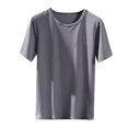 thumbnail image 4 of ZZHZGZ Mens 4Th of July Shirt Men T Shirt Summer Ice Mesh Eyes Men's T Shirt Breathable Large Size Casual Sweatshirt L, 4 of 5