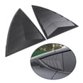 thumbnail image 3 of 2x triangular para ventana trasera, , decoración de ventana, calcomanías, ajuste exterior del coche, para modelo Y, accesorios Negro mate, 3 of 9