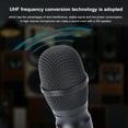 thumbnail image 2 of Micrófono Inalámbrico UHF Profesional con Tarjeta de Sonido Bluetooth - Alcance de 80m, Ideal para Karaoke, Fiestas y Eventos - Color Negro, 2 of 6