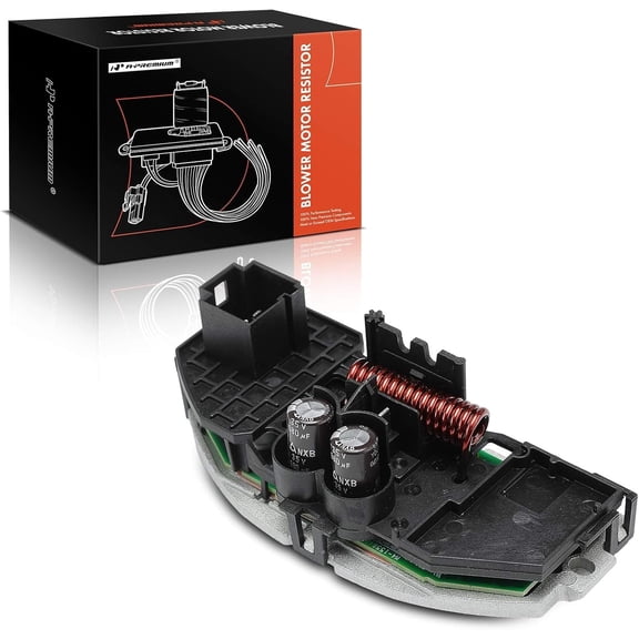 A-Premium HVAC Blower Motor Resistor Compatible with Porsche Cayenne 2011-2018 Volkswagen Touareg 2011-2017 Front