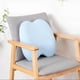 thumbnail image 2 of Almohada Para Sillas, CojíN De Espuma ViscoeláStica Soporte Lumbar Soporte Lumbar XBTCLXEBCO Azul Claro;15.75 * 15.75 * 4.33 Pulgadas, 2 of 2