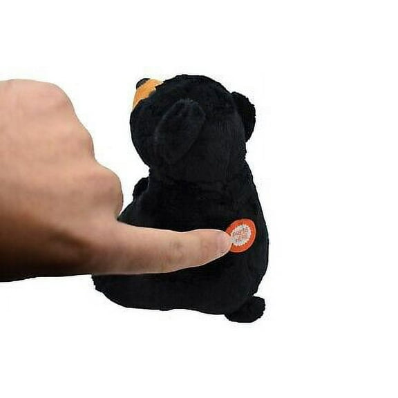 Black Bear Wild Calls Realistic Cute Stuffed Animal Plush Toy, Kids Educational Gift 8" F045BB3