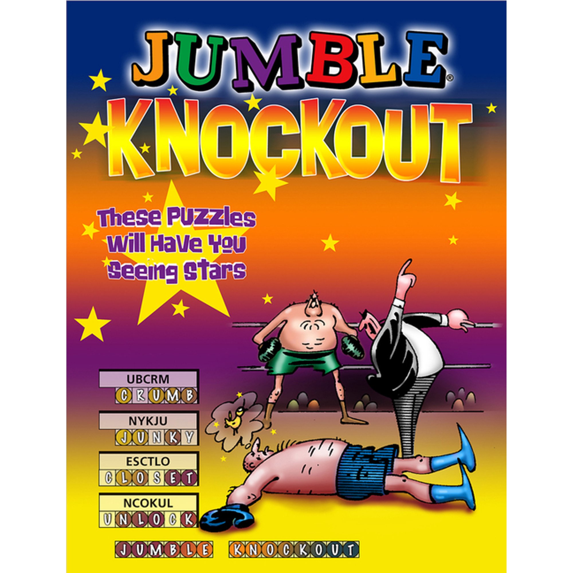 Jumbles(r) Jumble(r) Knockout: These Puzzles Will Have You Seeing Stars, (Paperback)