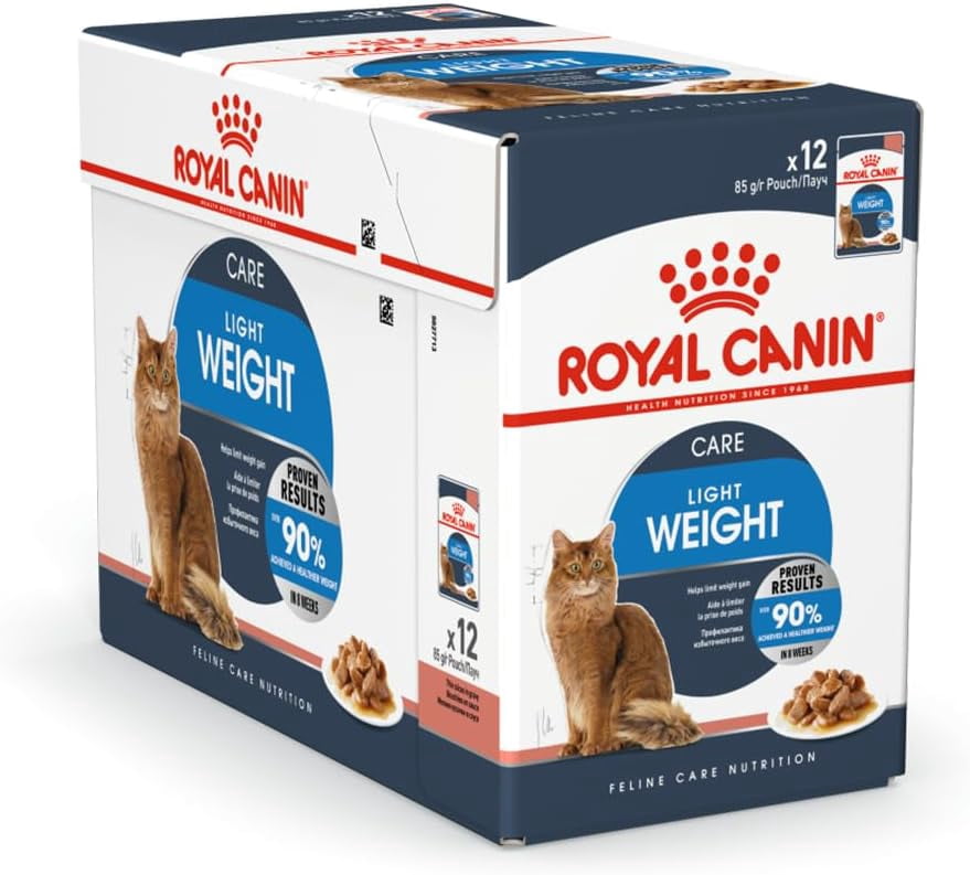 Royal Canin Light Weight Care Cat Wet Food in Jelly 12x85g