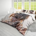 thumbnail image 3 of Ensemble de Literie 3 Pcs avec Housse de Couette et Taie d'Oreiller, 3 of 5