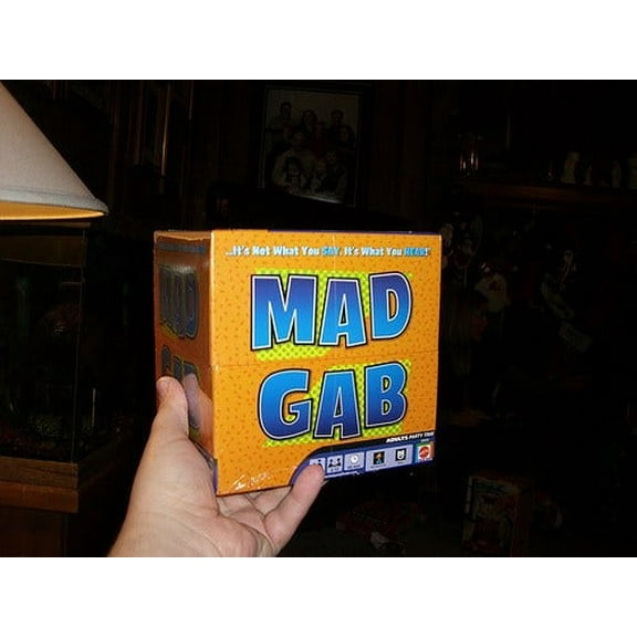 Pre-Owned Mad Gab Card Game by Mattel