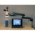 thumbnail image 4 of AmScope 3.5X-90X Simul-Focal 144-LED Articulating Zoom Stereo Microscope + 5MP Camera New, 4 of 4